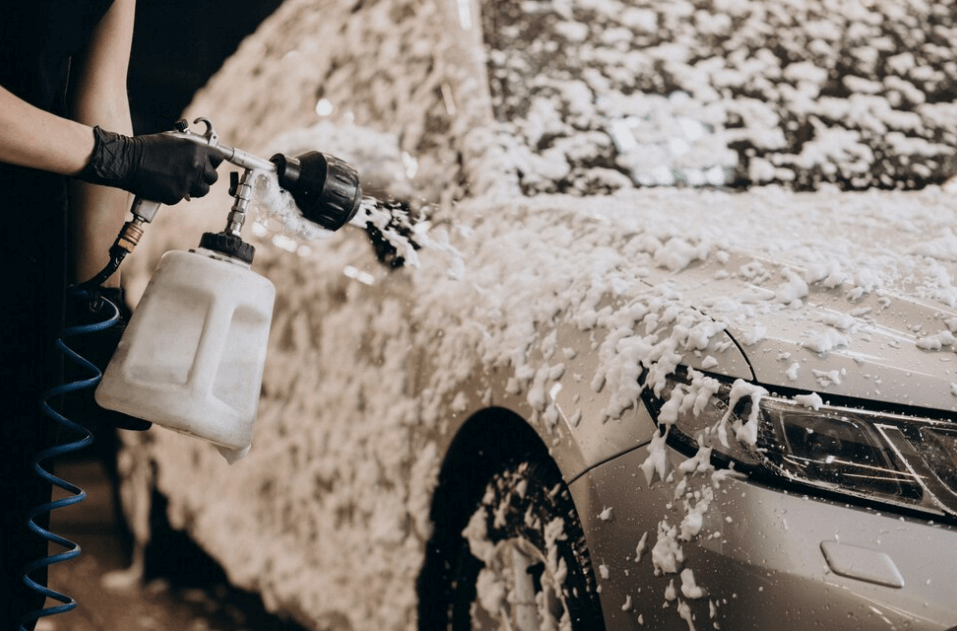 shampoozeira para lava rápido shampoozeira automotiva snow foam canhão de espuma lavadora de alta pressão